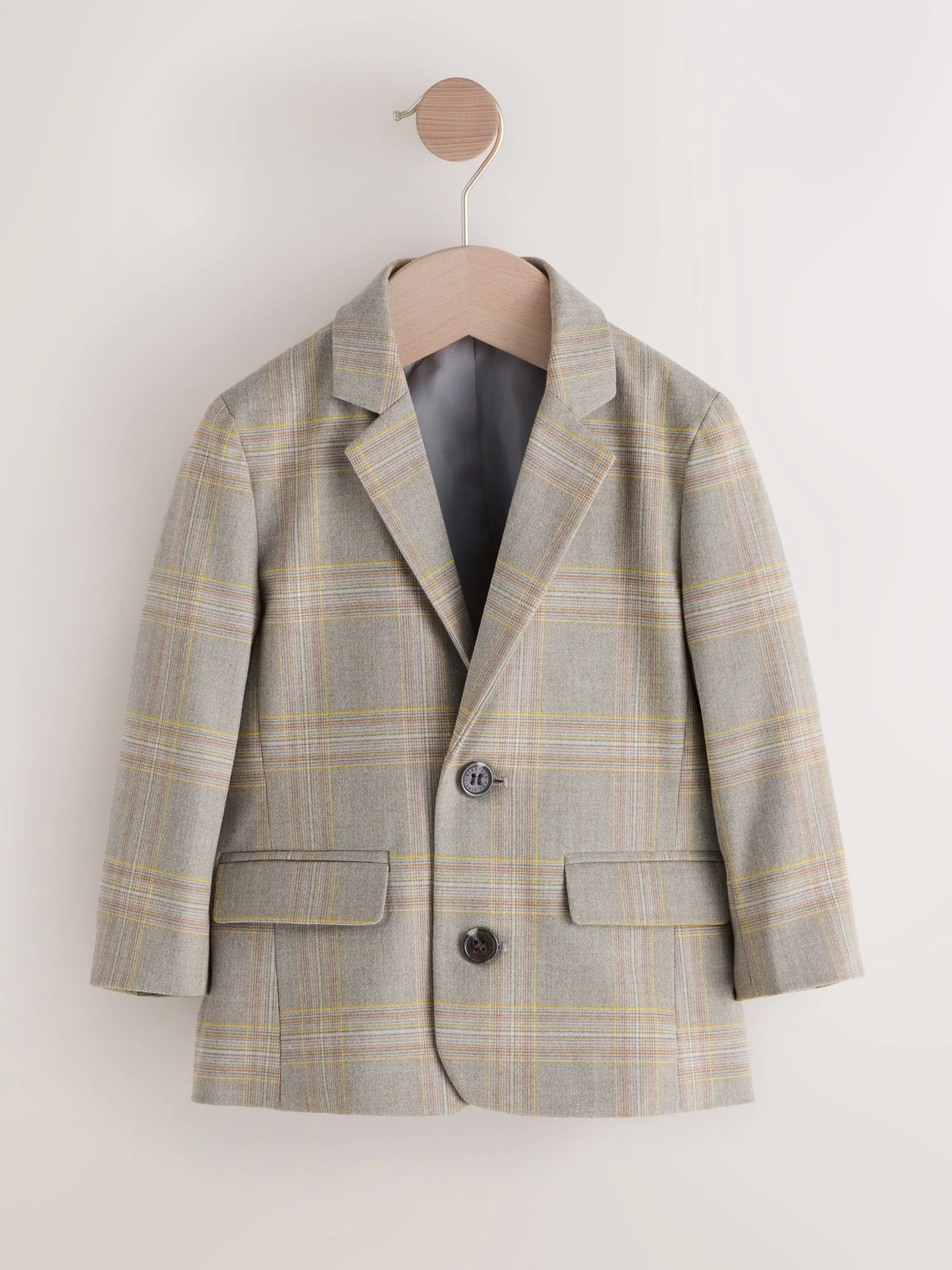 Bruin geruit - Blazer (3 mnd - 9 jr)