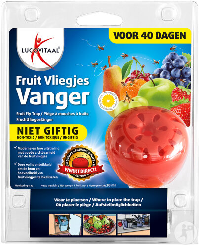Lucovitaal Piège À Mouche À Fruits 1 Pièce