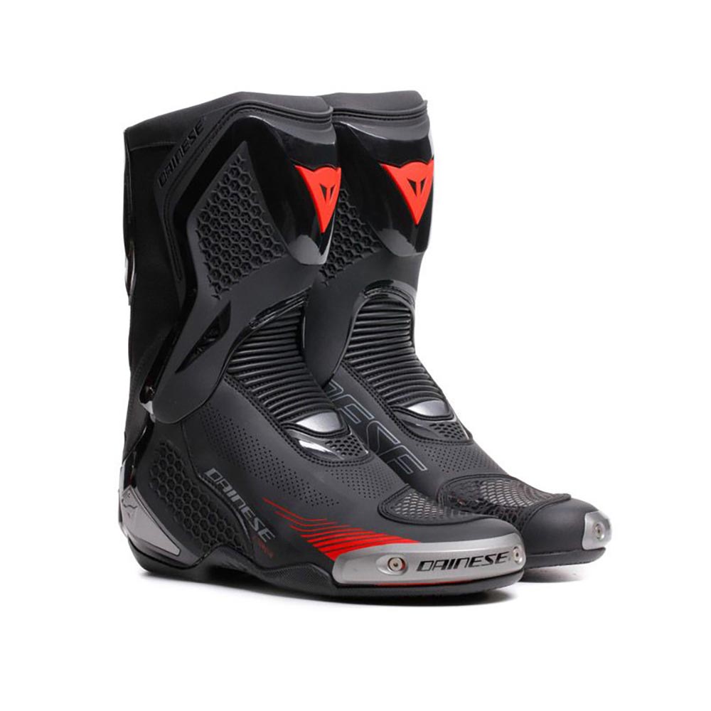 Dainese - Bottes Torque 4 Air Noir / Rouge fluo