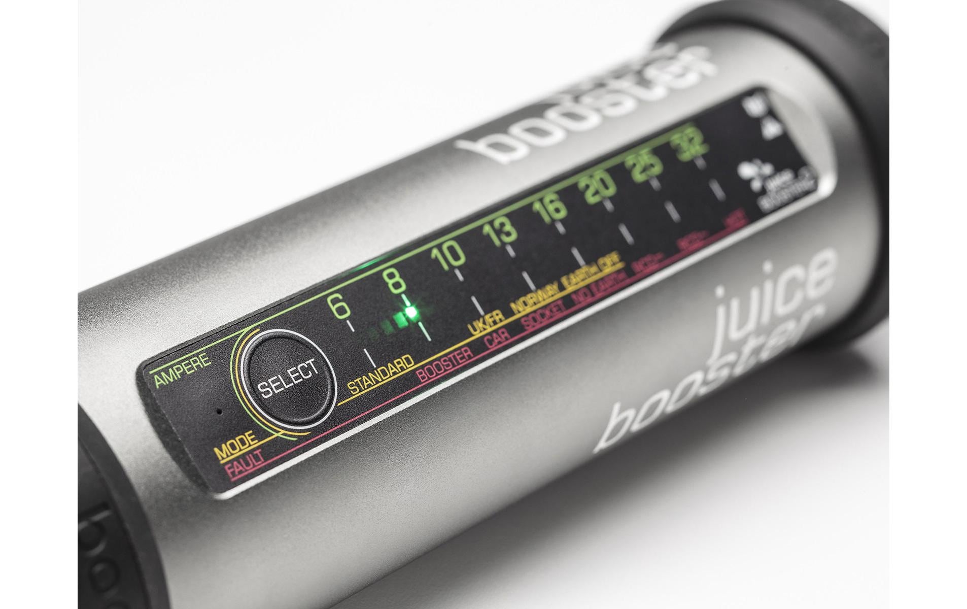 Ladekabel Juice Booster 2 (22kW) German Traveller Set<br>Das vielseitige Ladekabel für Elektroautos und Töffs mit Typ-2-Anschluss