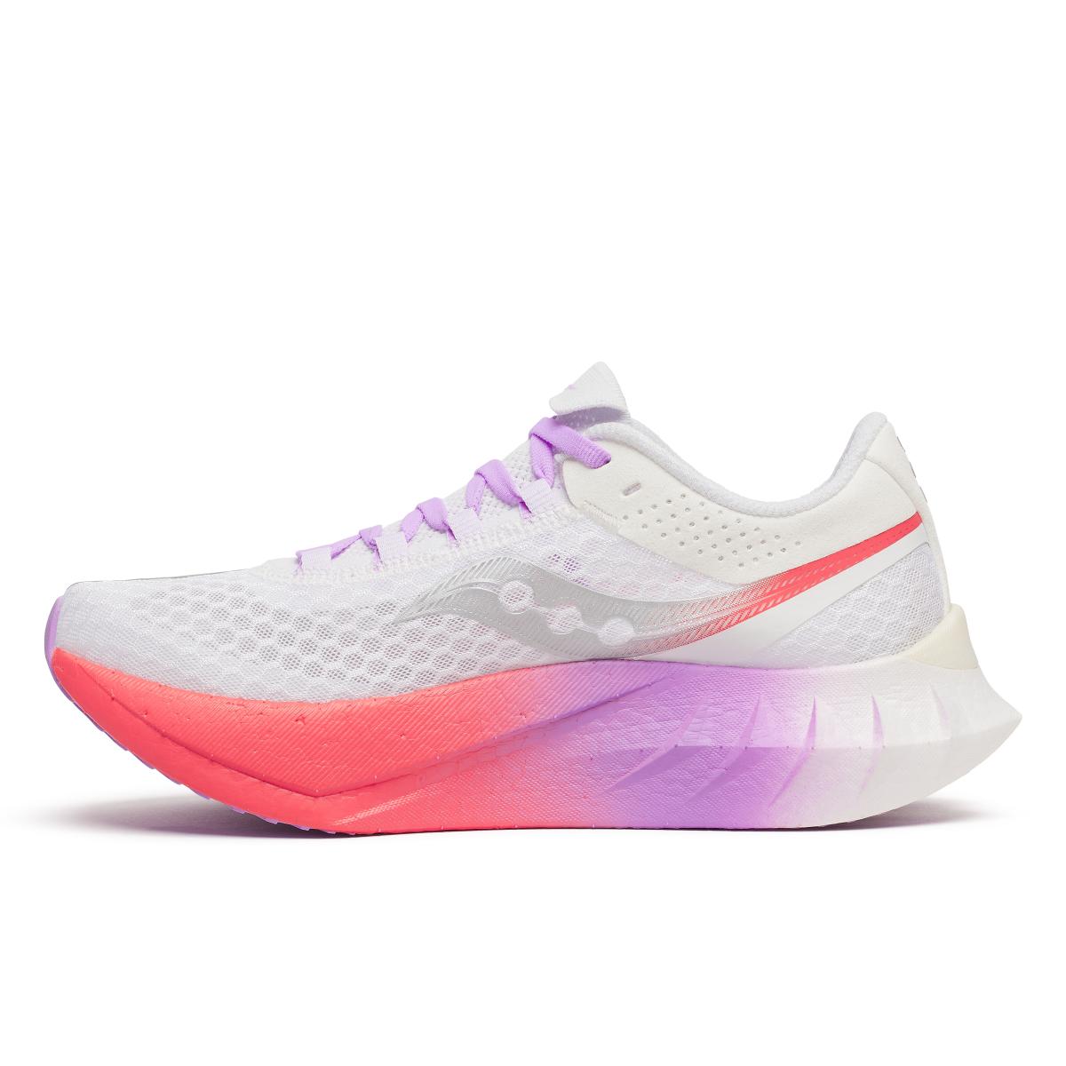Saucony Endorphin Pro 4 Womens White/Crocus
