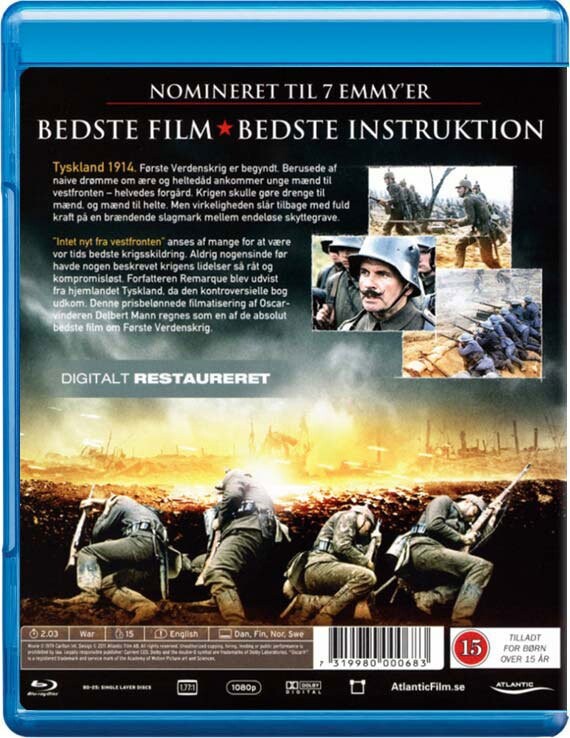 Intet Nyt Fra Vestfronten / All Quiet On The Western Front - Blu-Ray