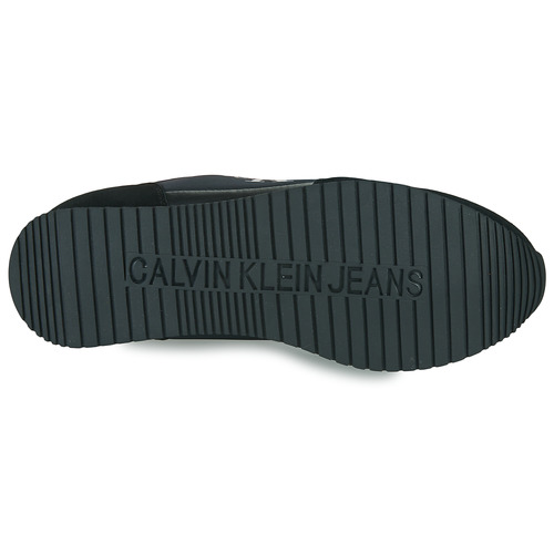 Calvin Klein Jeans - RUNNER SOCK LACEUP NY-LTH - Noir