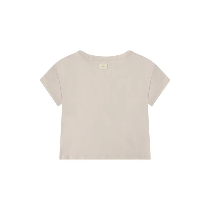 Organic Zoo T-Shirt Make Meditate | Blanc cassé