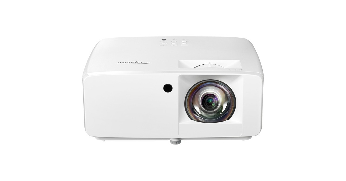 OptomaGT2000HDR Compacte Short throw Full HD laser thuisprojector  (Wit, 3500 ANSI Lumen)