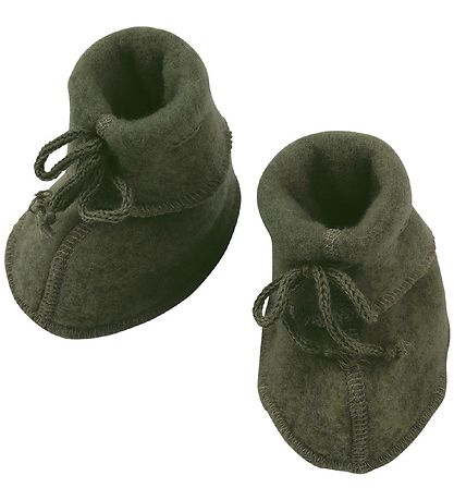 Engel Krabbelschuhe - Wolle - Reed Mlange