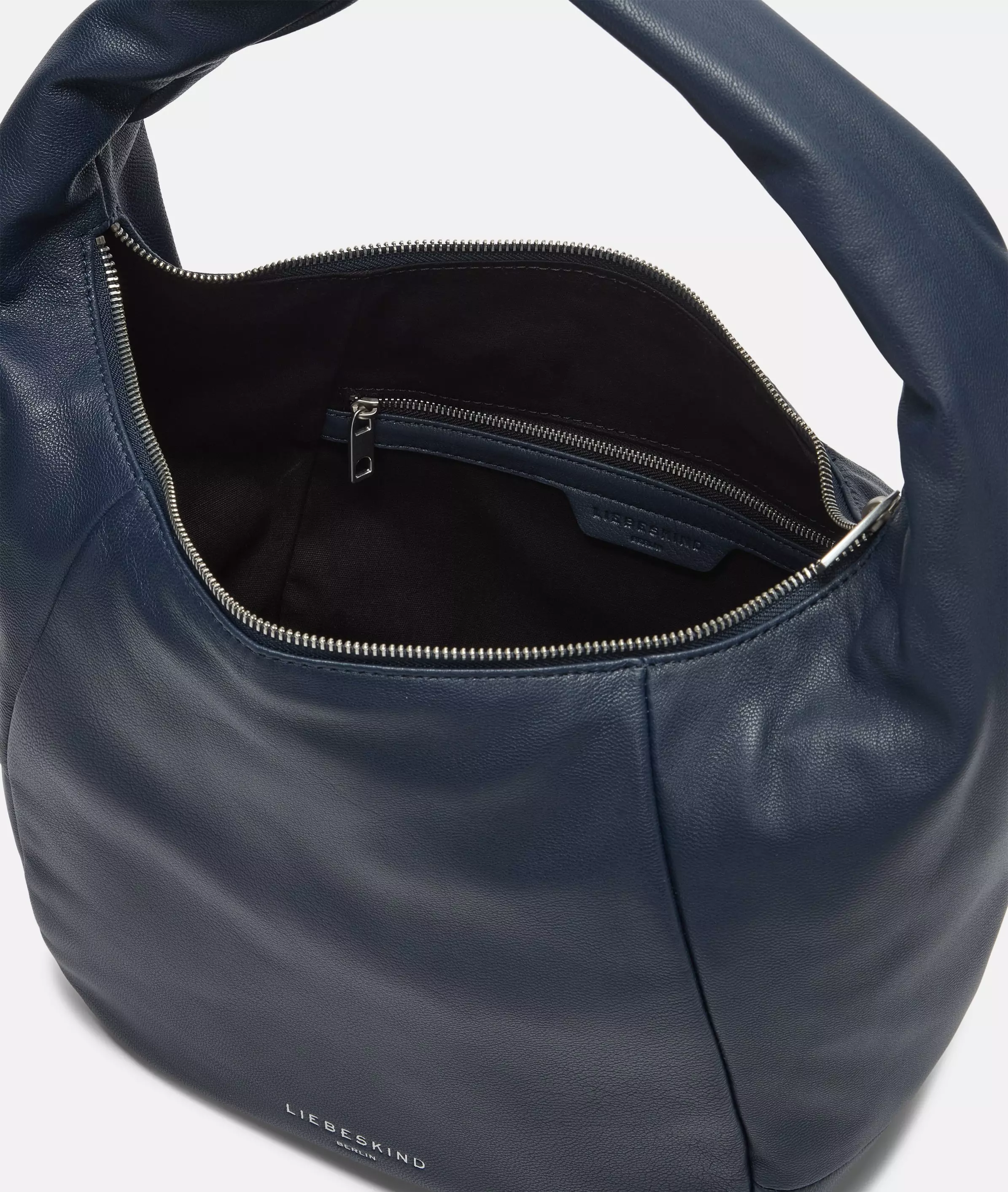 Farrah Hobo M Spacious leather pouch bag with a vintage look