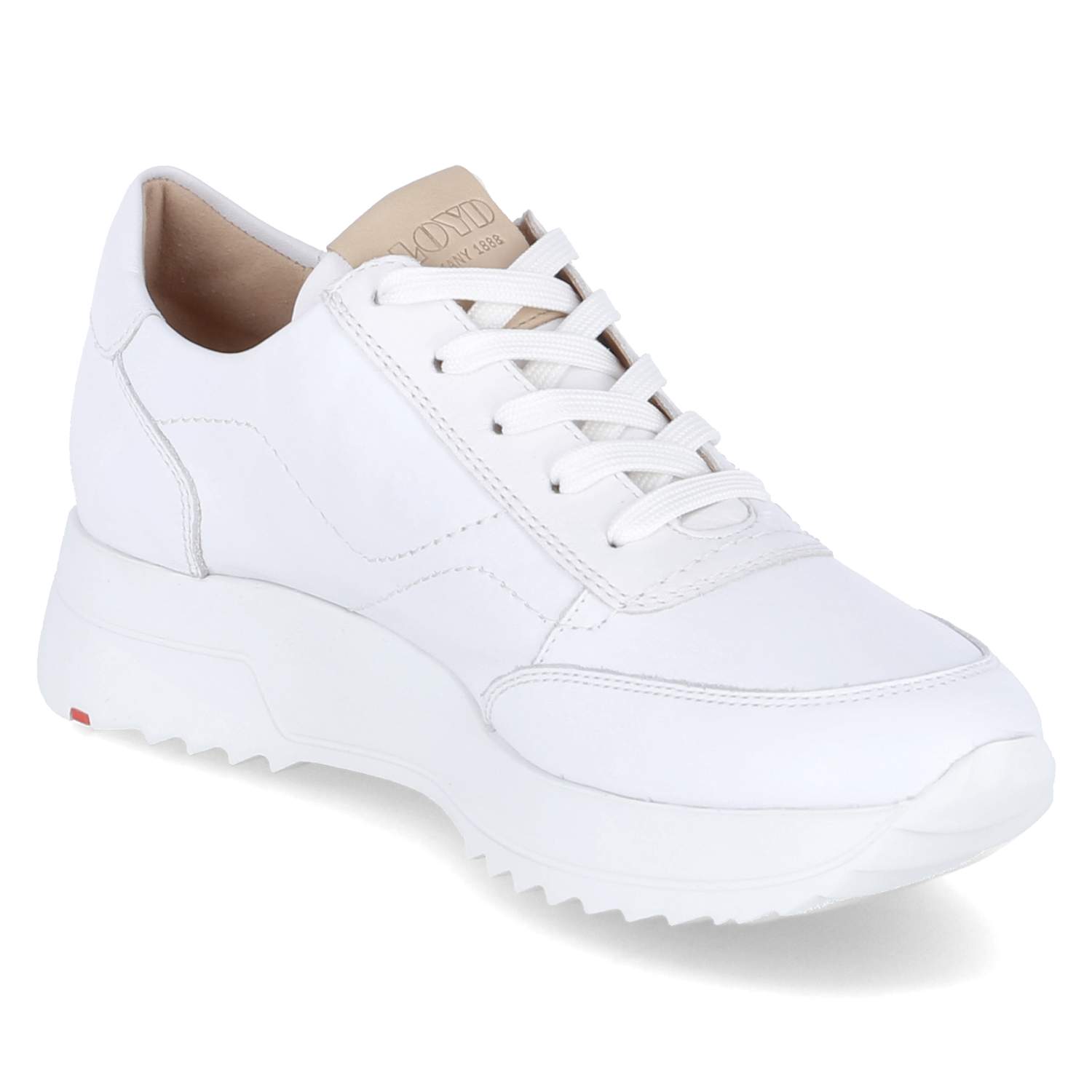 Lloyd Low Sneaker MOMO - 1 - white/natur