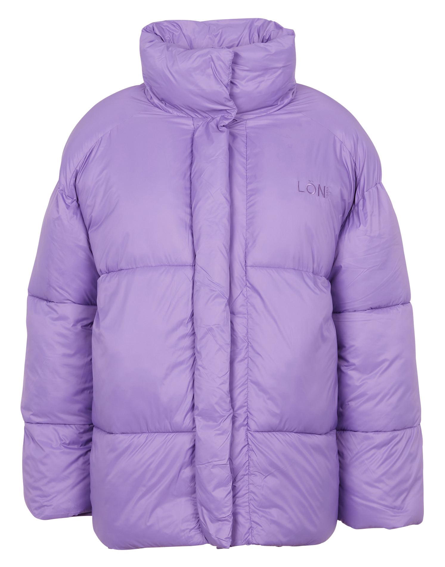 BELMOORE - Doudoune col montant matelassée| Violet