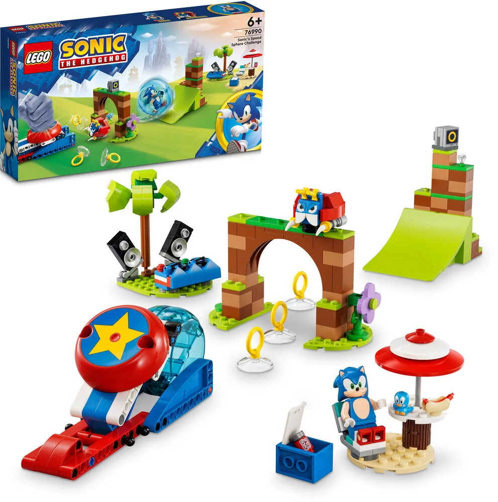 LEGO®SONIC 76990 - SONIC ET LE DEFI DE LA SPHERE DE VITESSE