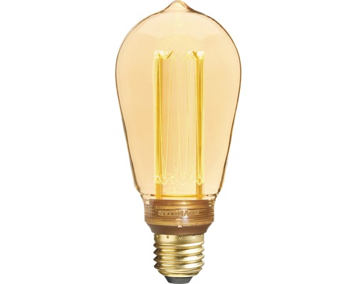 LED lamp ST64 E27/2.5W goud 125 lm 2000K warm wit 820 Mirage