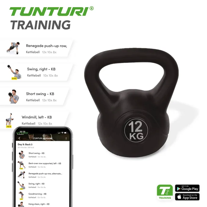 Tunturi PE Kettlebell (12kg)