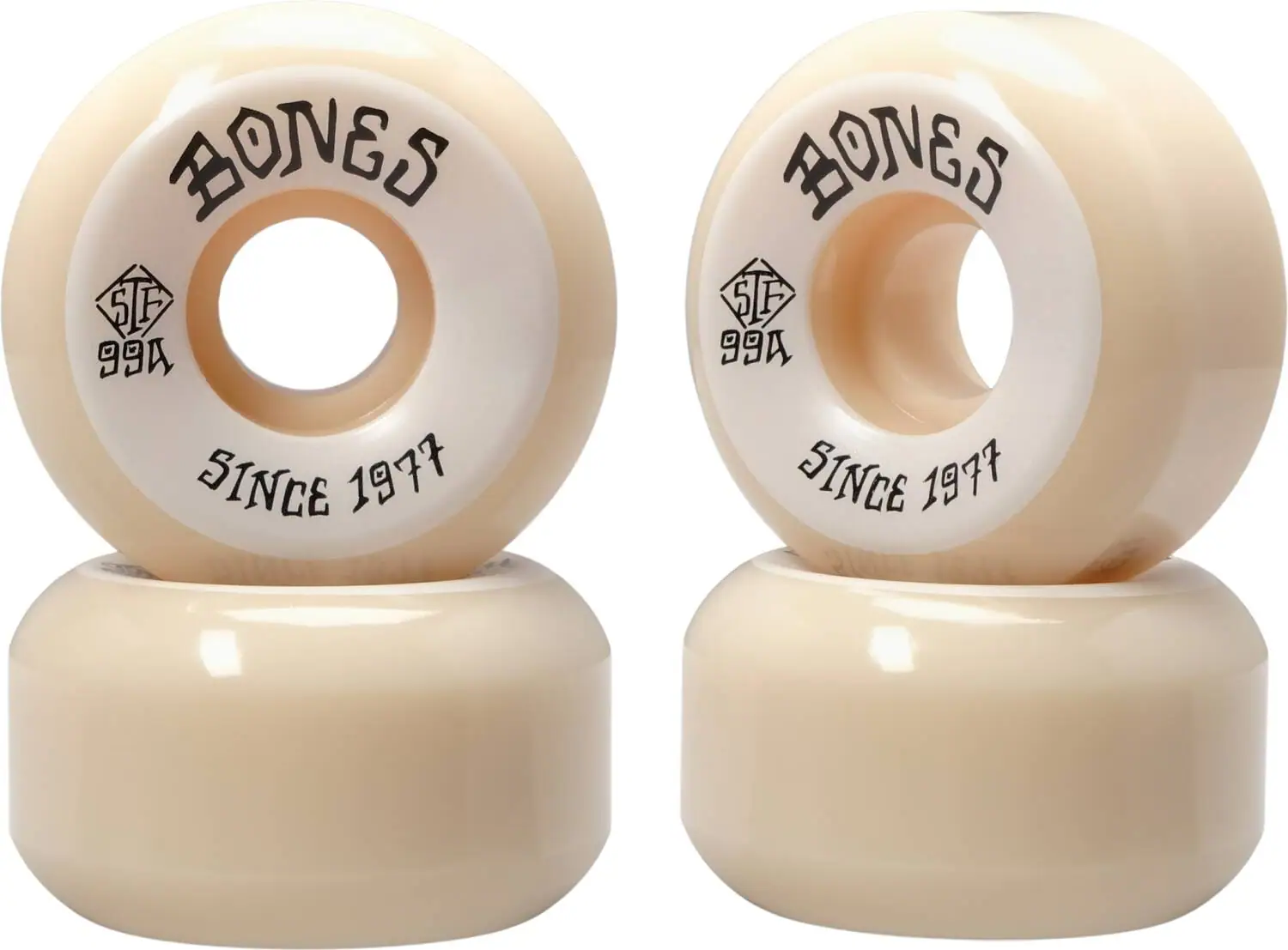 Bones STF V5 Sidecut Skateboard Hjul 4-Pak | SkatePro