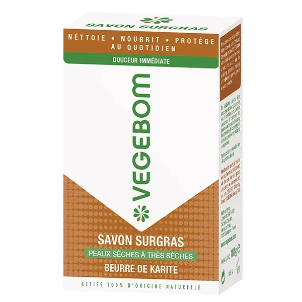 Barra de sabão Vegebom Superfat 100g