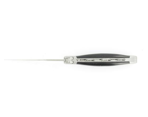 Laguiole Ebène - 2 mitres Couteau de Poche - Laguiole par Fontenille Pataud