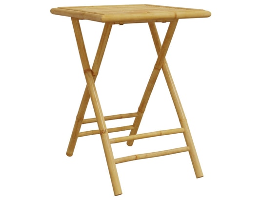 VIDAXL - Table pliante Table de jardin pliable 55x55x75 cm bambou