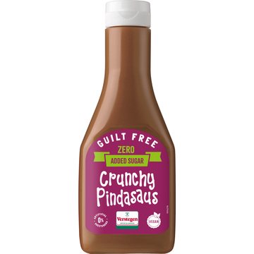 Verstegen Guilt Free Crunchy Pindasaus 285 ml