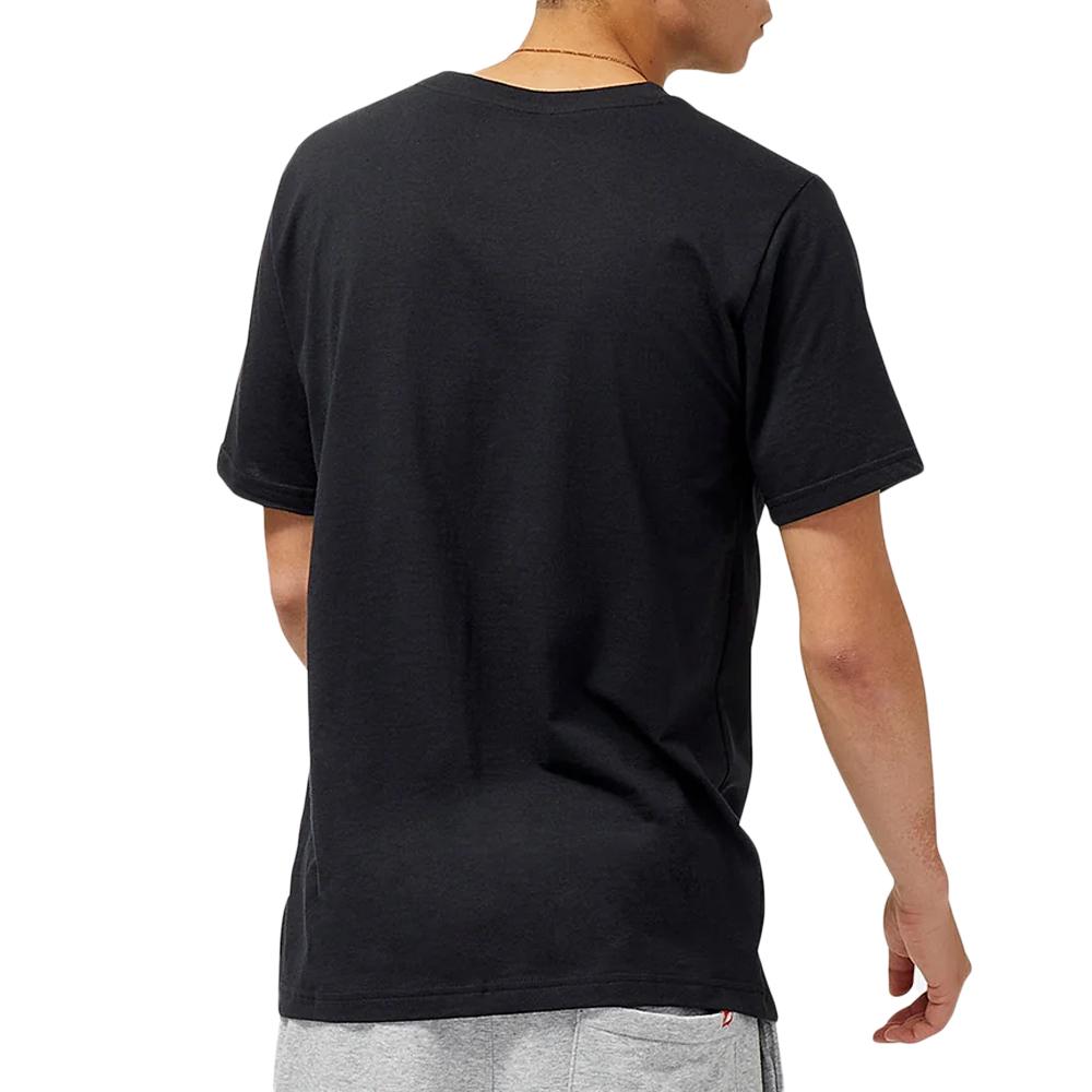 New Balance T-shirt Noir Homme New Balance Sport Stacked
