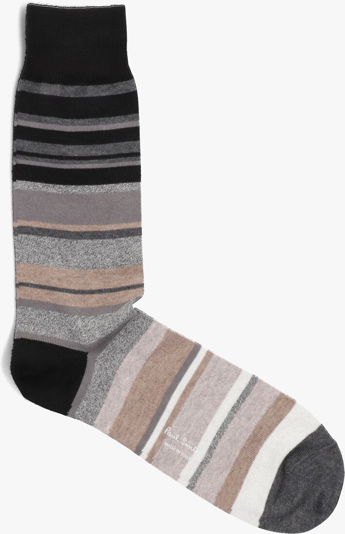 PAUL SMITH zwarte paul smith sokken men sock amin stripe