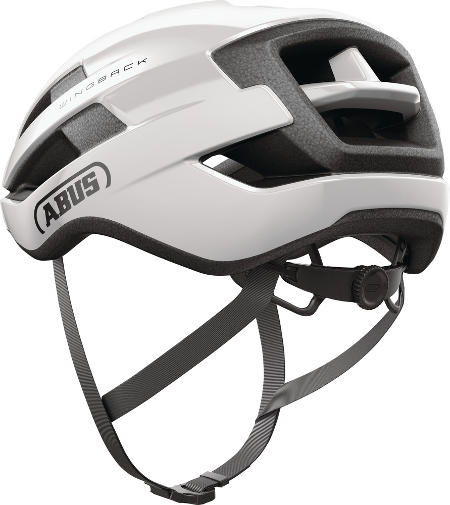 ABUS WingBack Cykelhjelm Shiny White