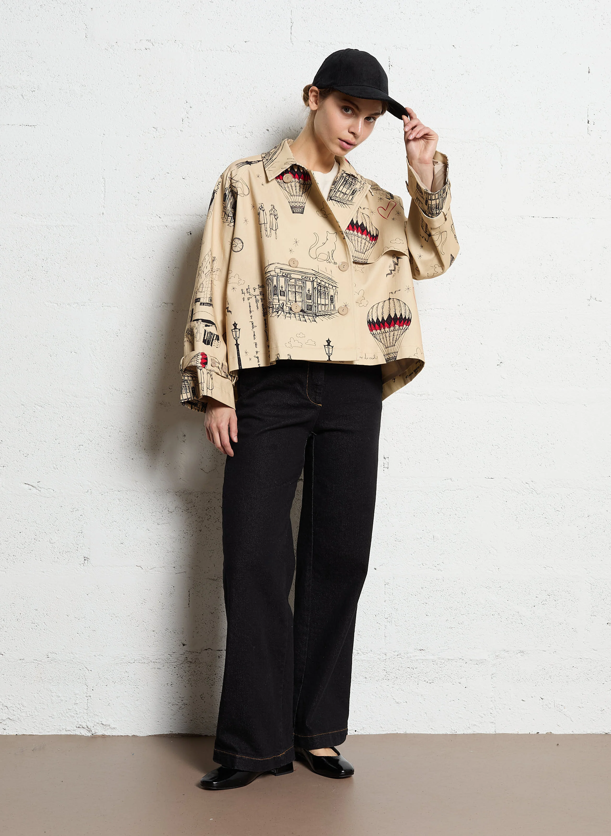 BONNIE - Babies en cuir| Noir