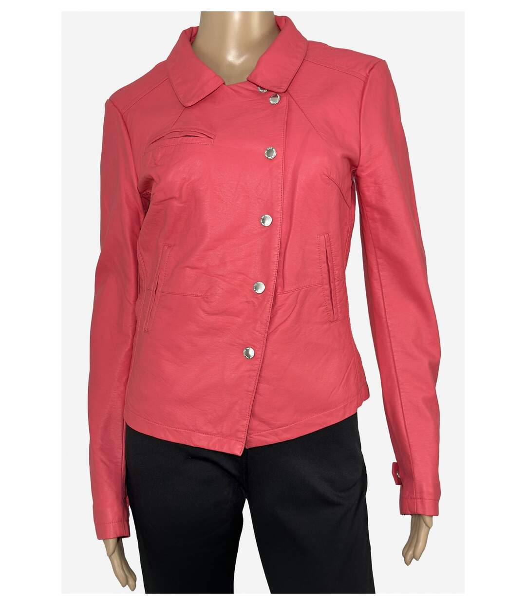 Blouson court en simili