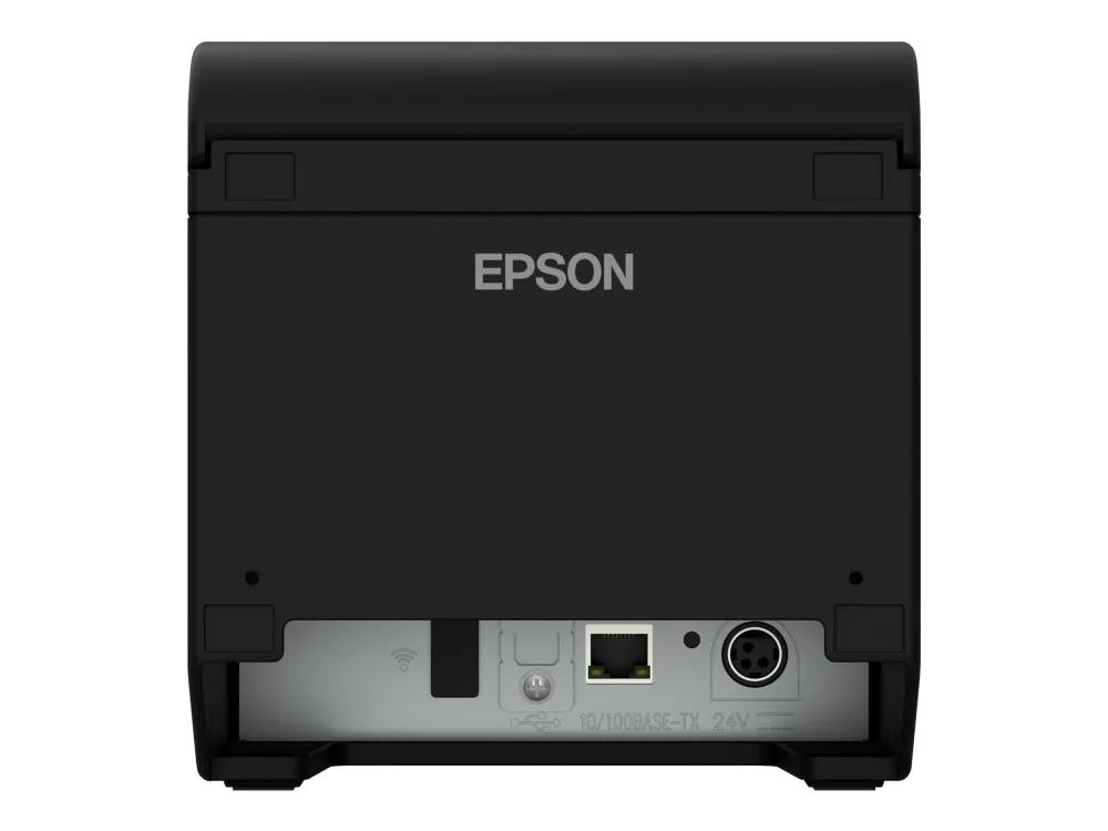 Epson TM T20III - Kvitteringsprinter - termisk linje - Rulle (7,95 cm) - 203 x 203 dpi - op til 250 mm/sek. - USB 2.0, seriel - skærer - sort