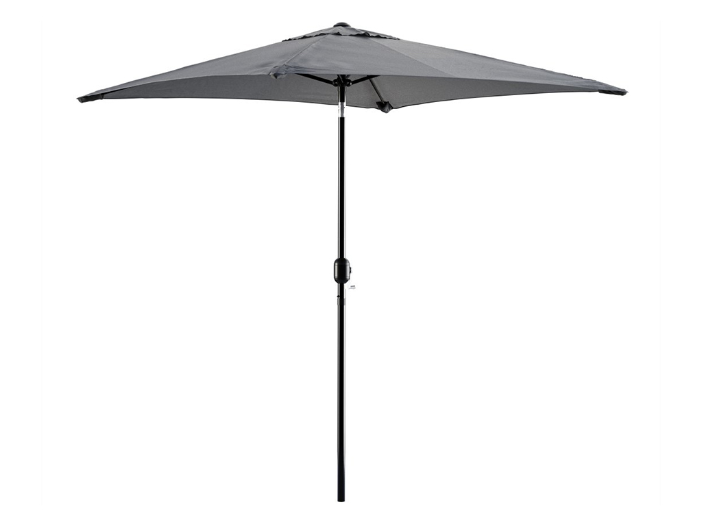 Tristar PA‑7901 200x200 cm stokparasol met hoes - Dark Grey
