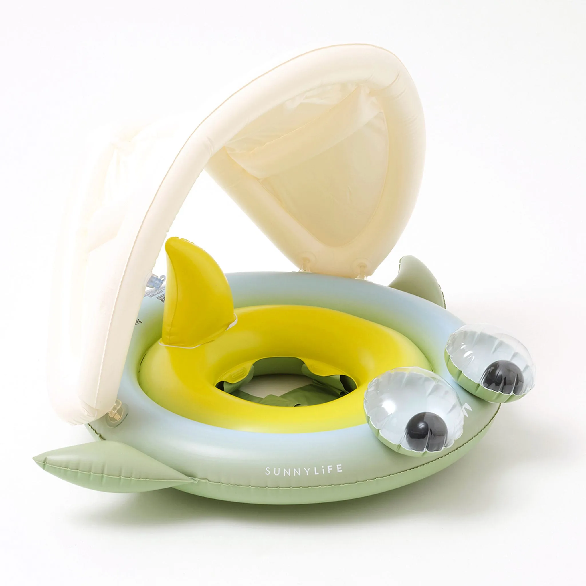 Sunny Life Flotteur avec Toit - Requin Kaki