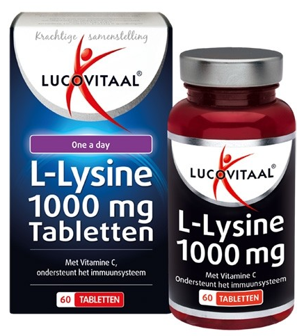 Lucovitaal L-Lysine 1000mg 30 tabletten