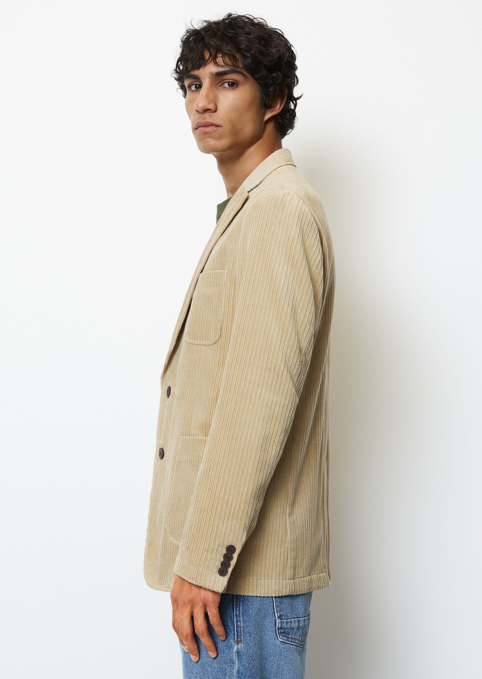 Cord-Sakko shaped aus reinem Organic Cotton