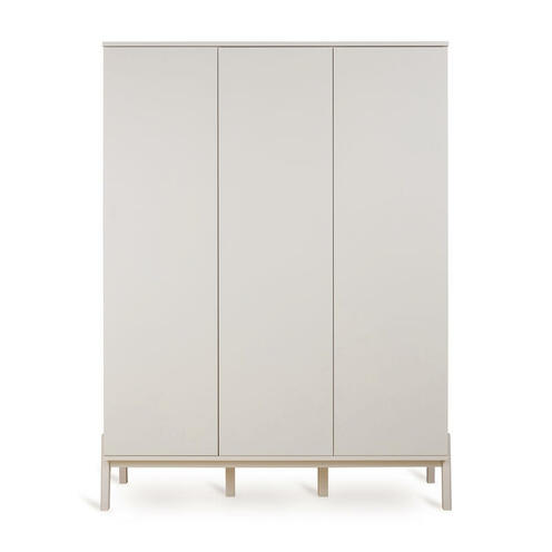 Armoire XL 3 portes ASHI Argile - QUAX