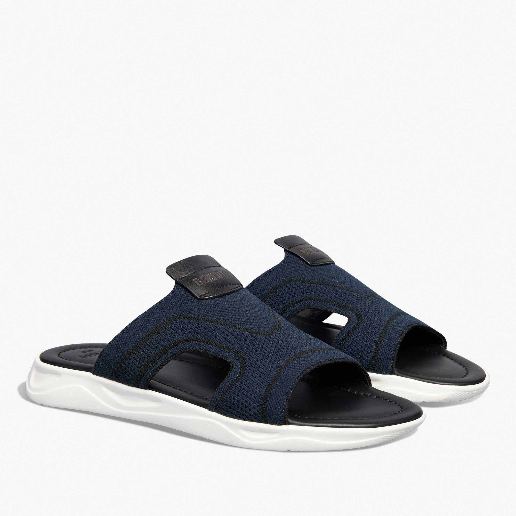 Sandal Shadow En Maille Et Cuir