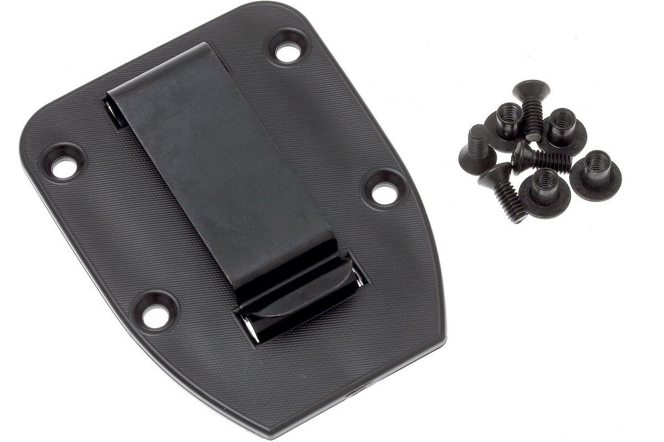 ESEE riemclip-plaat voor Model 3 & 4 schedes, black