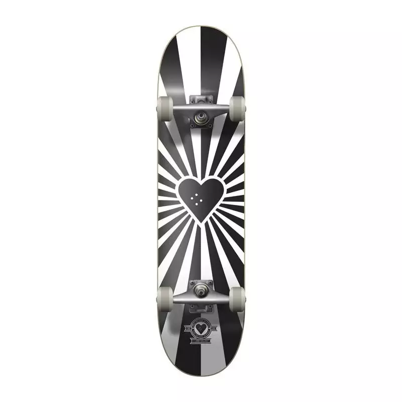 Skate HEART SUPPLY Burst Logo Noir 7.75