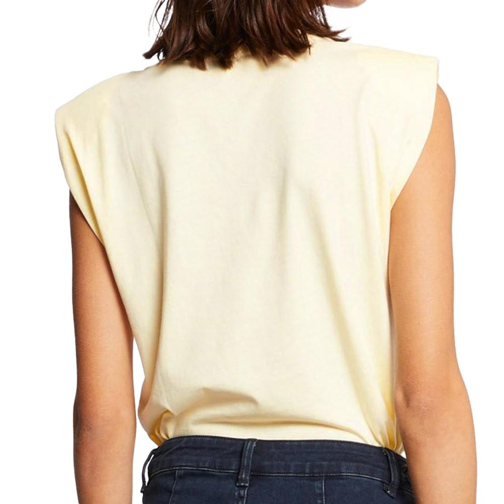 Morgan T-shirt Jaune Femme Morgan Darme