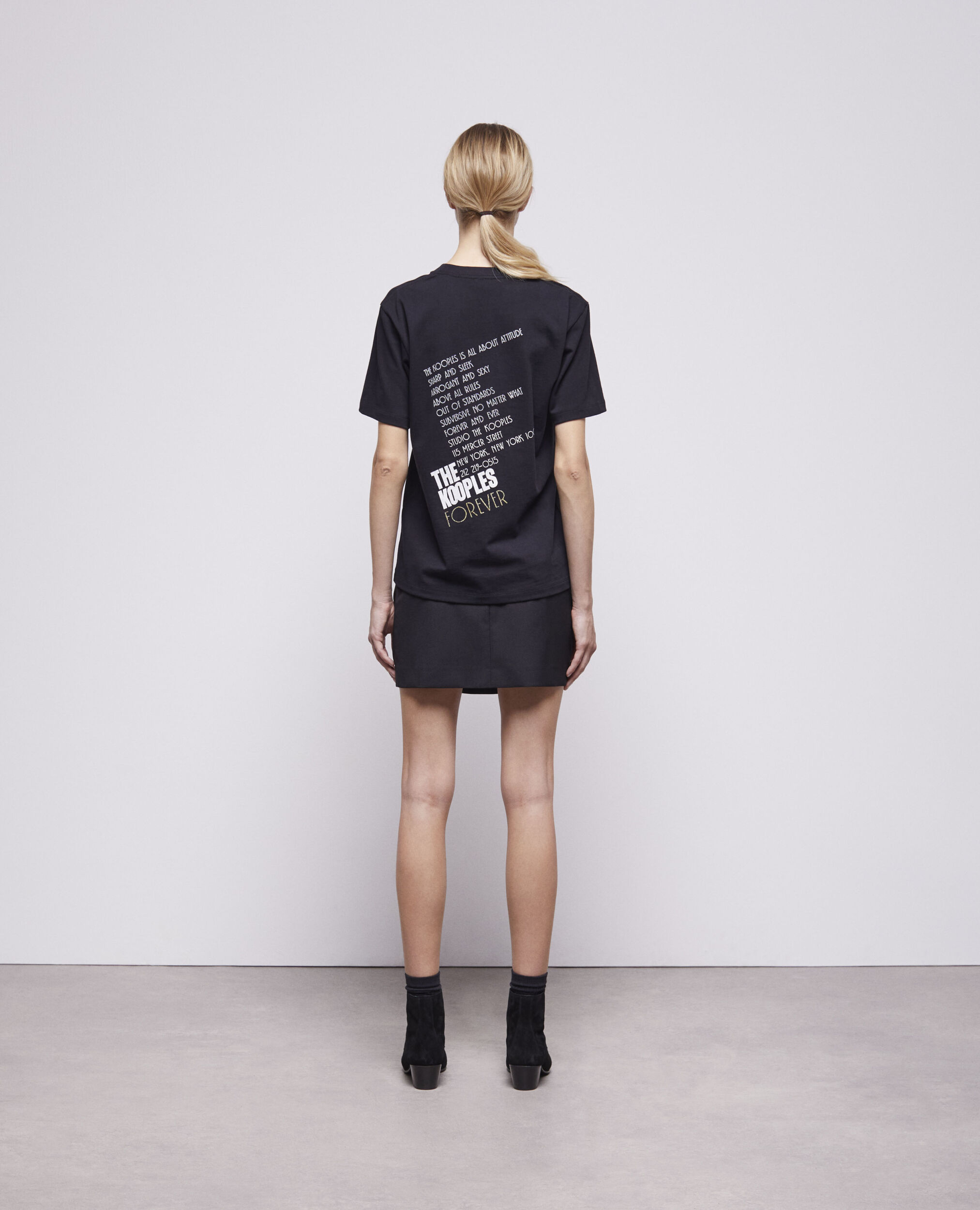 T-shirt sérigraphié tigre