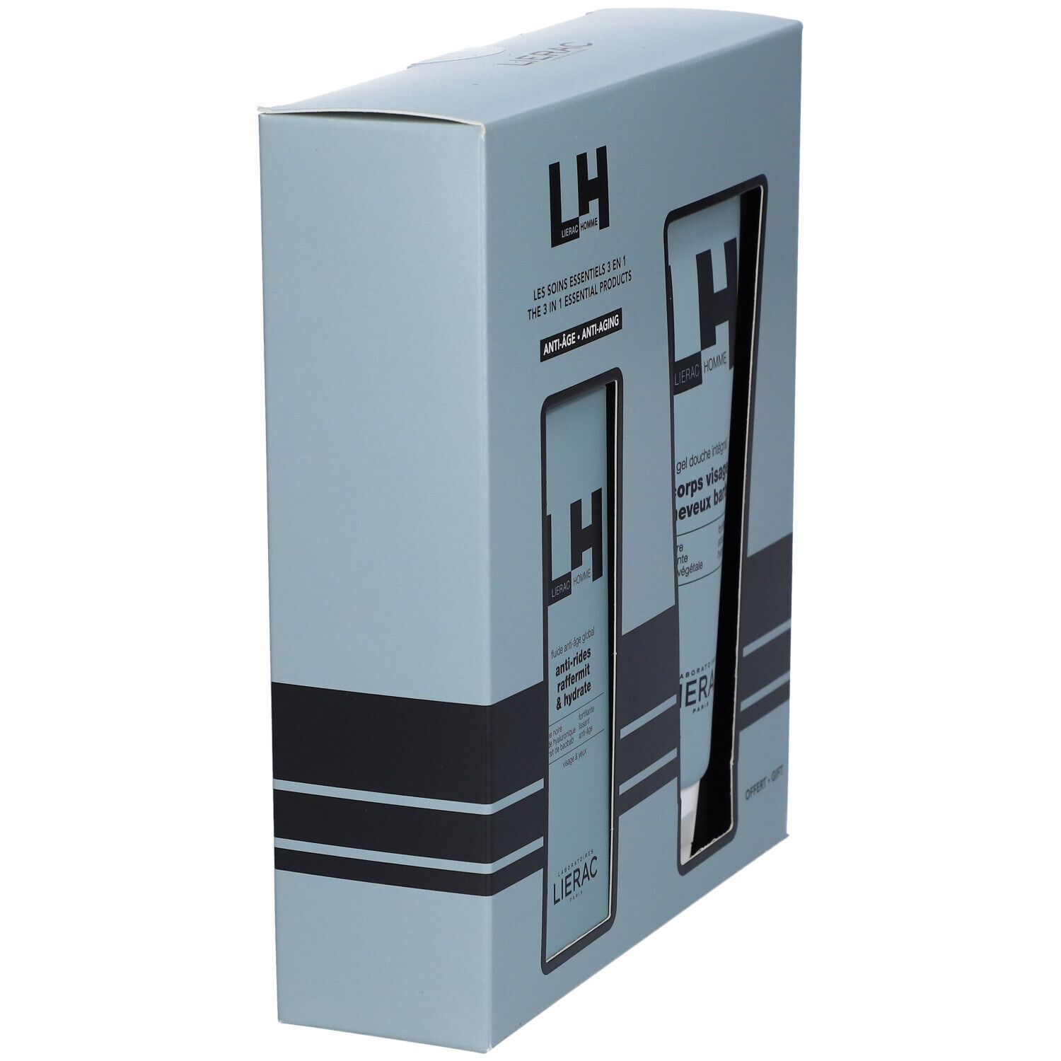 LIERAC SET ANTI AGING FLUID + DUSCHGEL