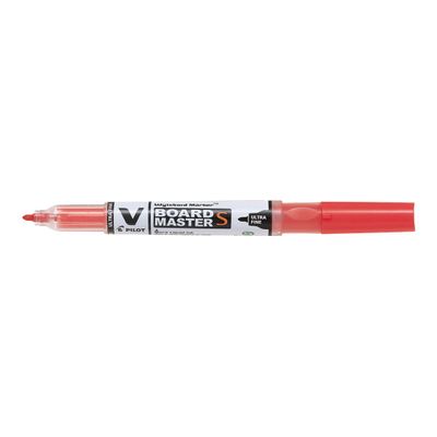 Pilot V BOARD MASTER S - Marqueur effaçable - pointe ultra fine - rouge