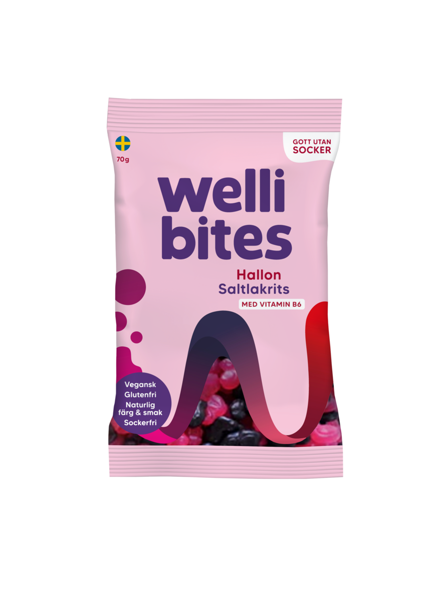 Wellibites bringbær&saltlakris