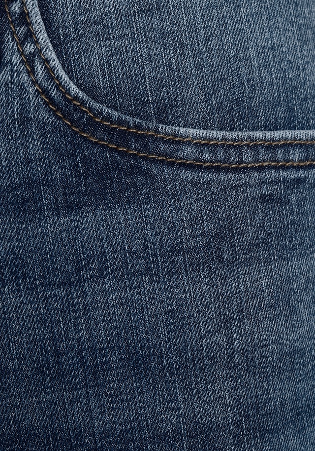 Jack & Jones Slim-fit-Jeans »JJIGLENN – Jeans mit Stretch und figurbetonter Silhouette«, Used, modisch, slim fit, Denim/Jeans