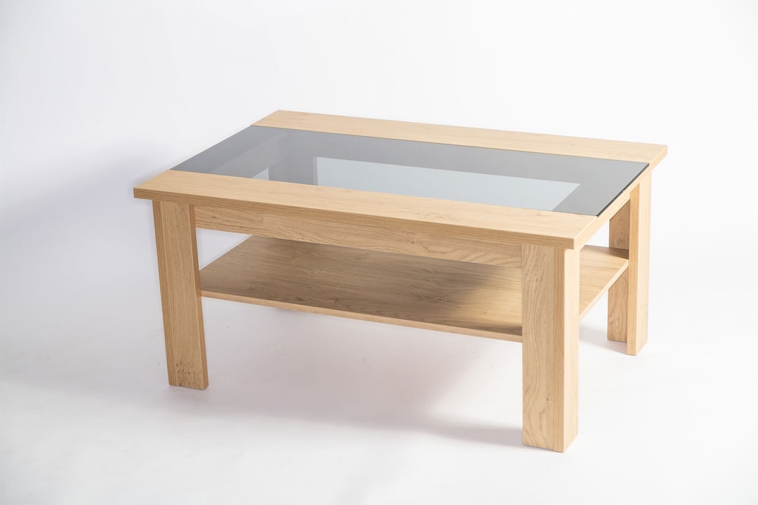 Couchtisch 105 x 70 cm Alteiche