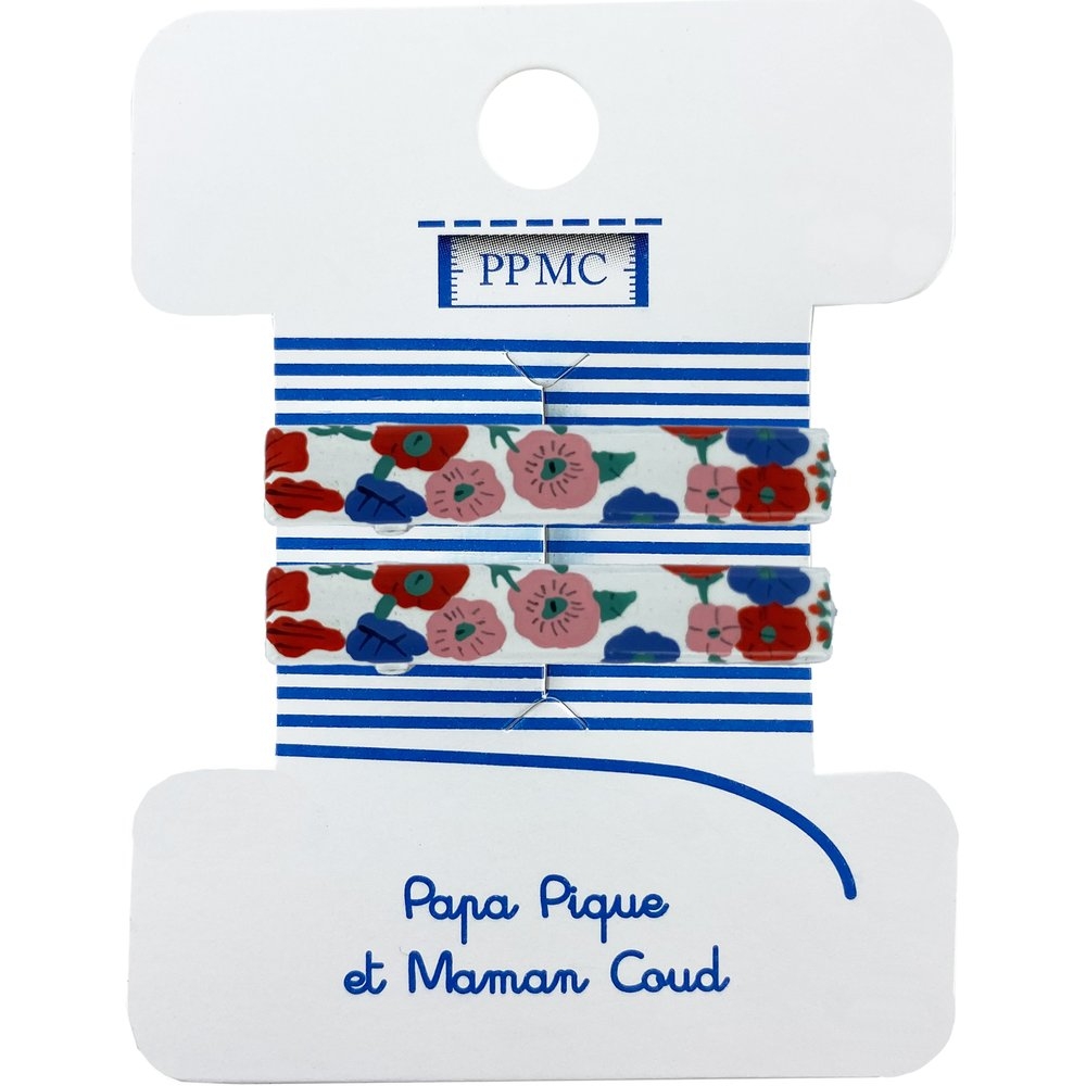 Petite Barrette Croco Cr075 Prairie Fleurie