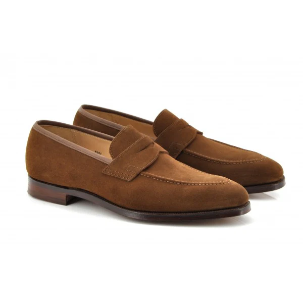 CROCKETT AND JONES - SYDNEY SUEDE SNUFF