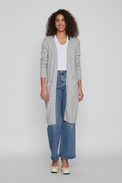 Vila grijze dames vest