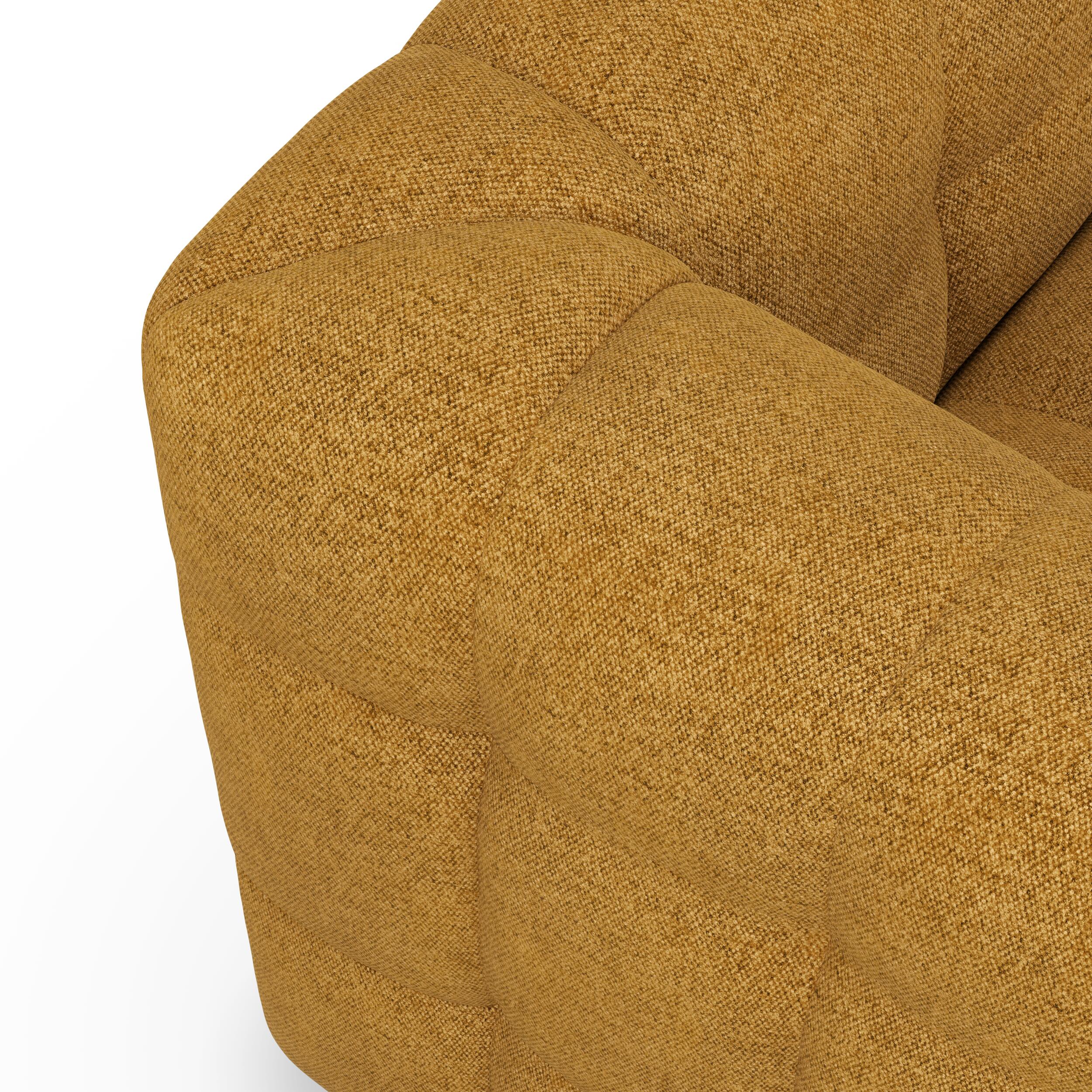 Manon hjørnesofa med pufafslutning