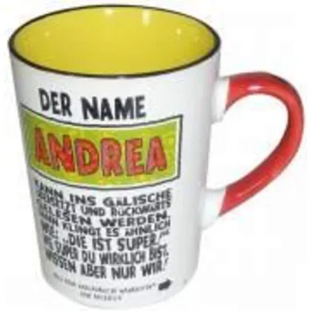 Depesche Weltbester Becher mit Name Andrea
