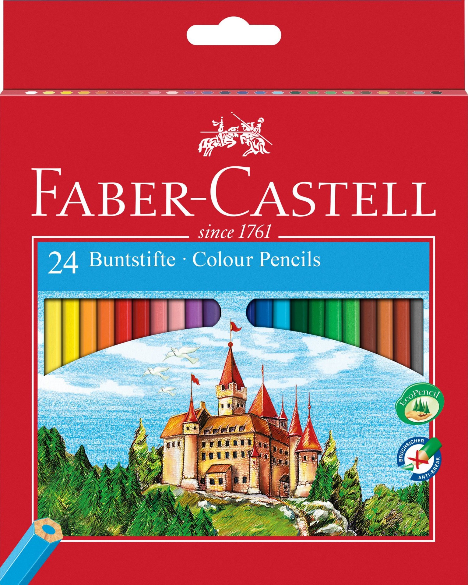 Faber-Castell Farbstift Castle, 24er-Set