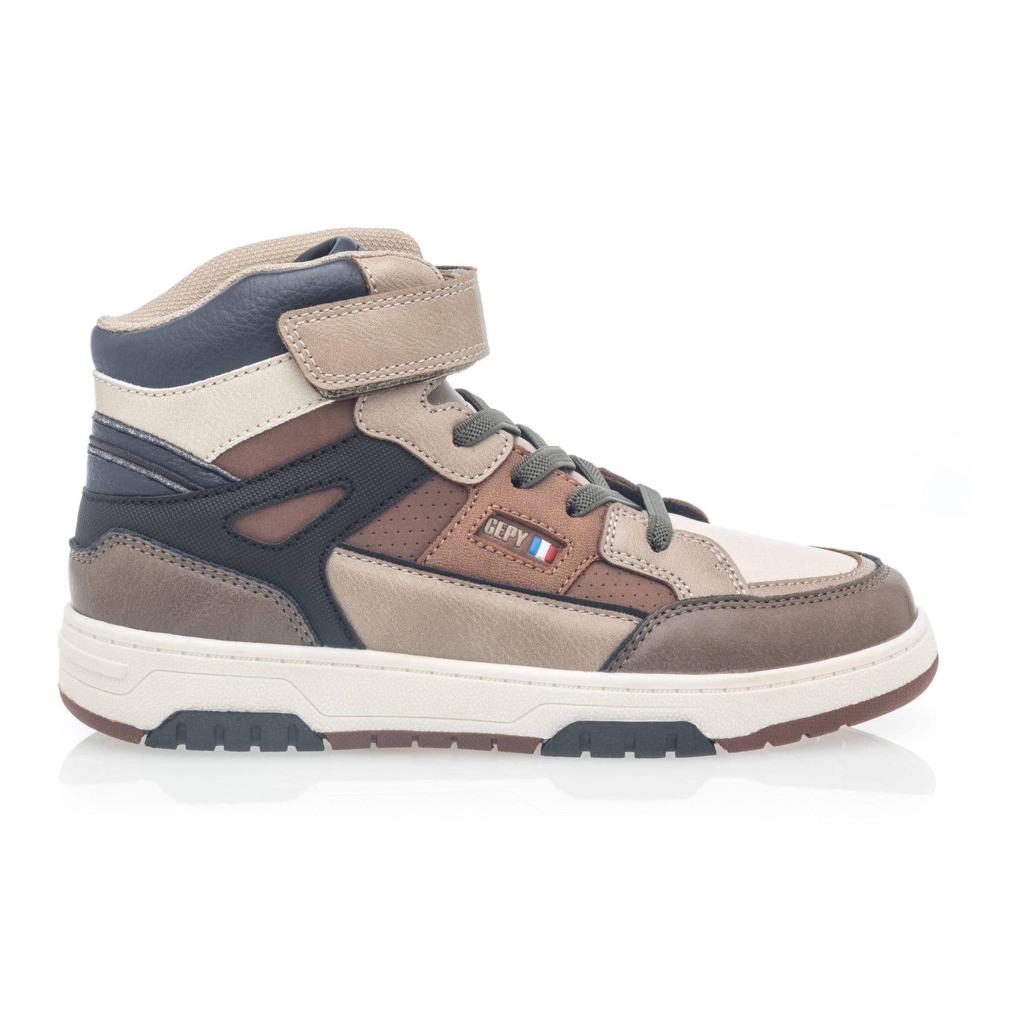 Baskets hautes Garçon beige