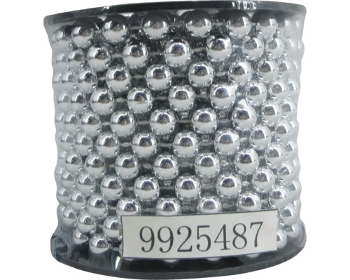 Lafiora slinger, 6 m, kunststof, zilver